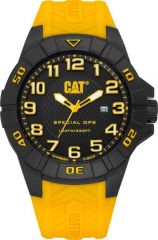 CAT Special Ops 3HD Watch Black/Yellow with Silicone Strap