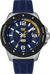 CAT Shockmaster Evo 3HD Watch Blue with Silicone Strap