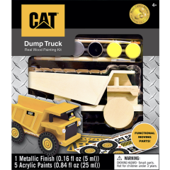 CAT Caterpillar - Dump Truck Wood Paint Kit