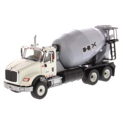 International 1:50 Diecast HX615 SB White Concrete Mixer Truck