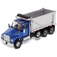 Kenworth 1:50 T880 OX Stampede Dump Truck SBFA Metallic Blue Cab