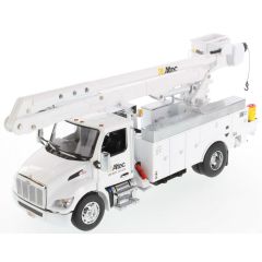 Peterbilt 1:32 536 with AA55 Altec Crane. White Truck, White Body