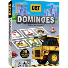 CAT Caterpillar Kids Dominoes 28pcs