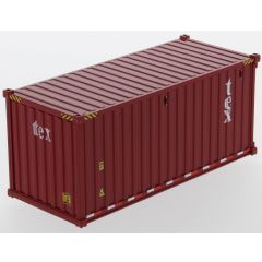 1:50 20' Dry goods sea container (tex)