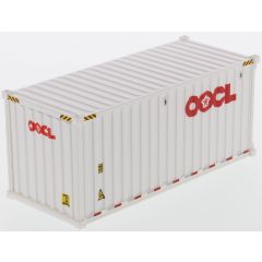 1:50 20' Dry goods sea container- OOCL (white)