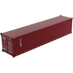 1:50 40' Dry sea container - TEX colour (no forwarder printed)