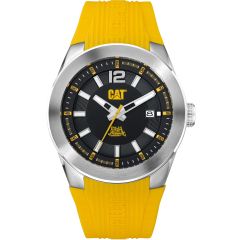 CAT T7 3HD Watch Date with Yellow Silicone Strap