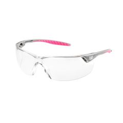 CAT Rebel Safety Pink Glasses Clear Anti-Fog