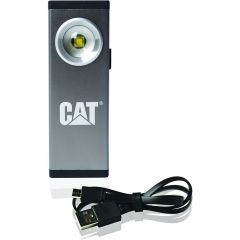 CAT CT5115 Gun Metal 200 lm Rechargeable Pocket Spot Light with Magnetic Base