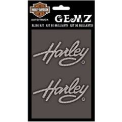 Harley® Script Gemz Bling Kit