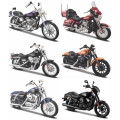 1:18 Harley-Davidson Series 34 Assort. 12p Assortment 12 pieces