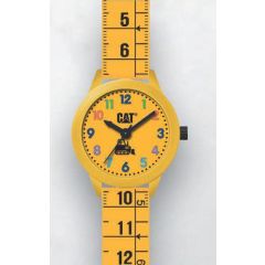 Cat Kids yellow with yellow Silicone Watch
